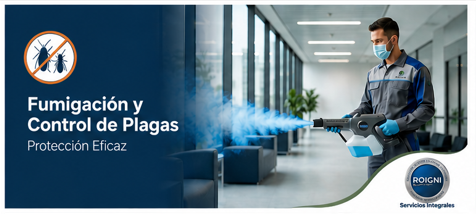 Servicio de fumigación y control de plagas ROIGNI